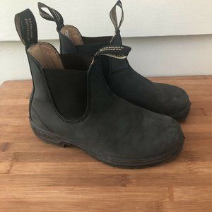 Womens Blundstone 550 Rustic Black Boots 7.5